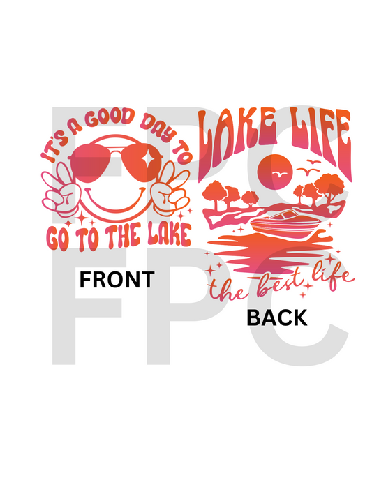 Lake Life (Front AND Back)