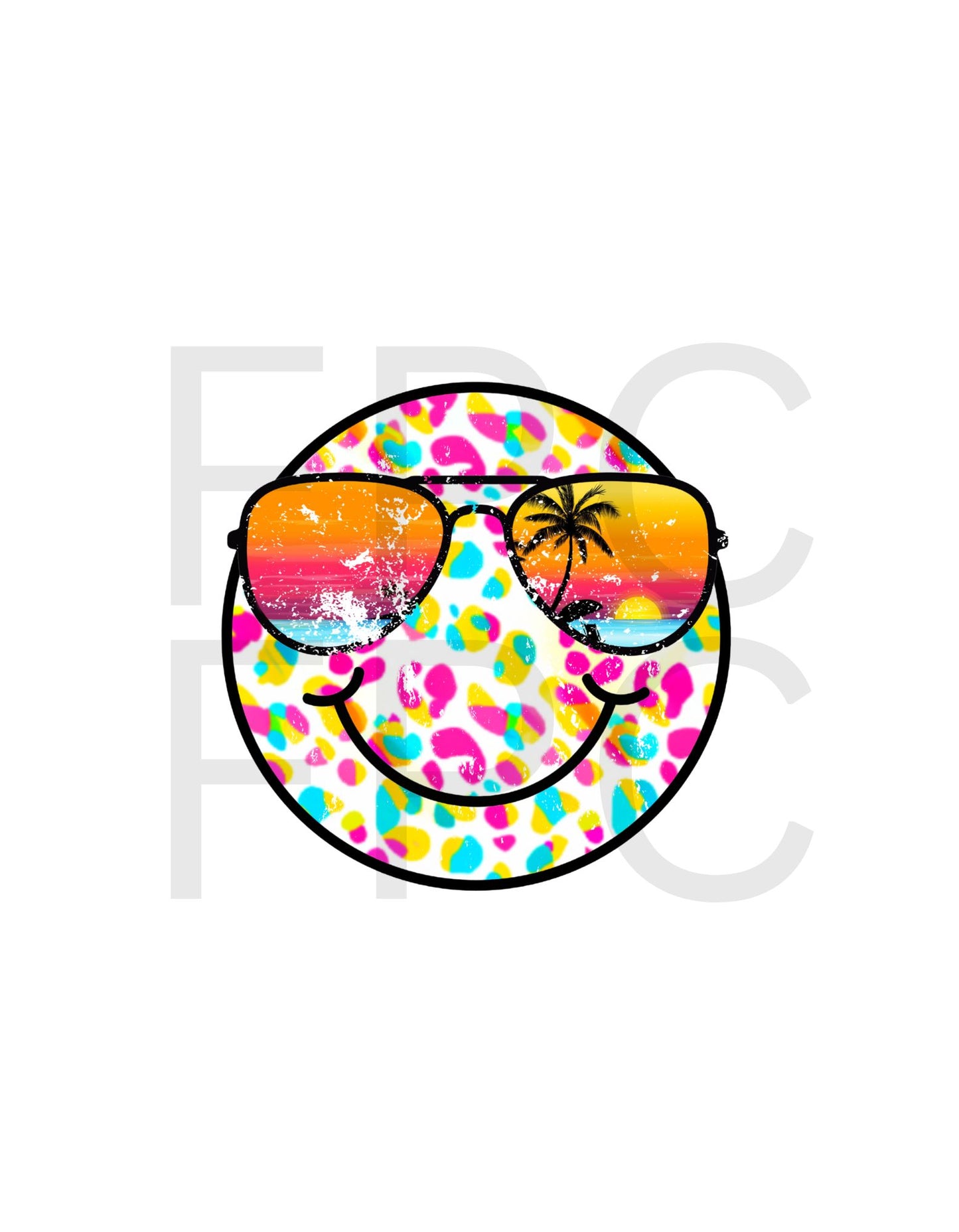 Palm Sunglasses Smiley