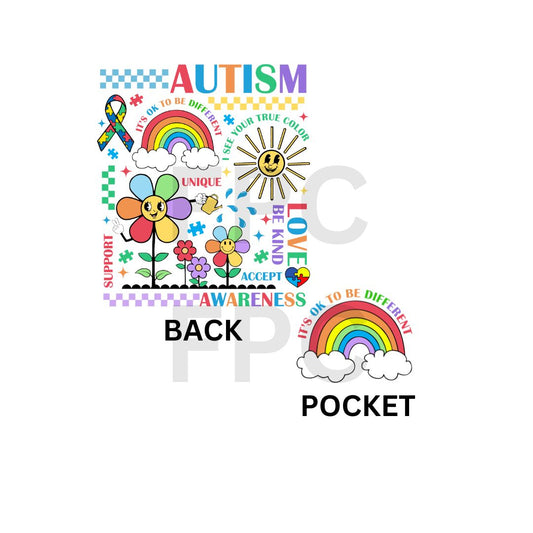 Autism Awareness (w/ Pocket)