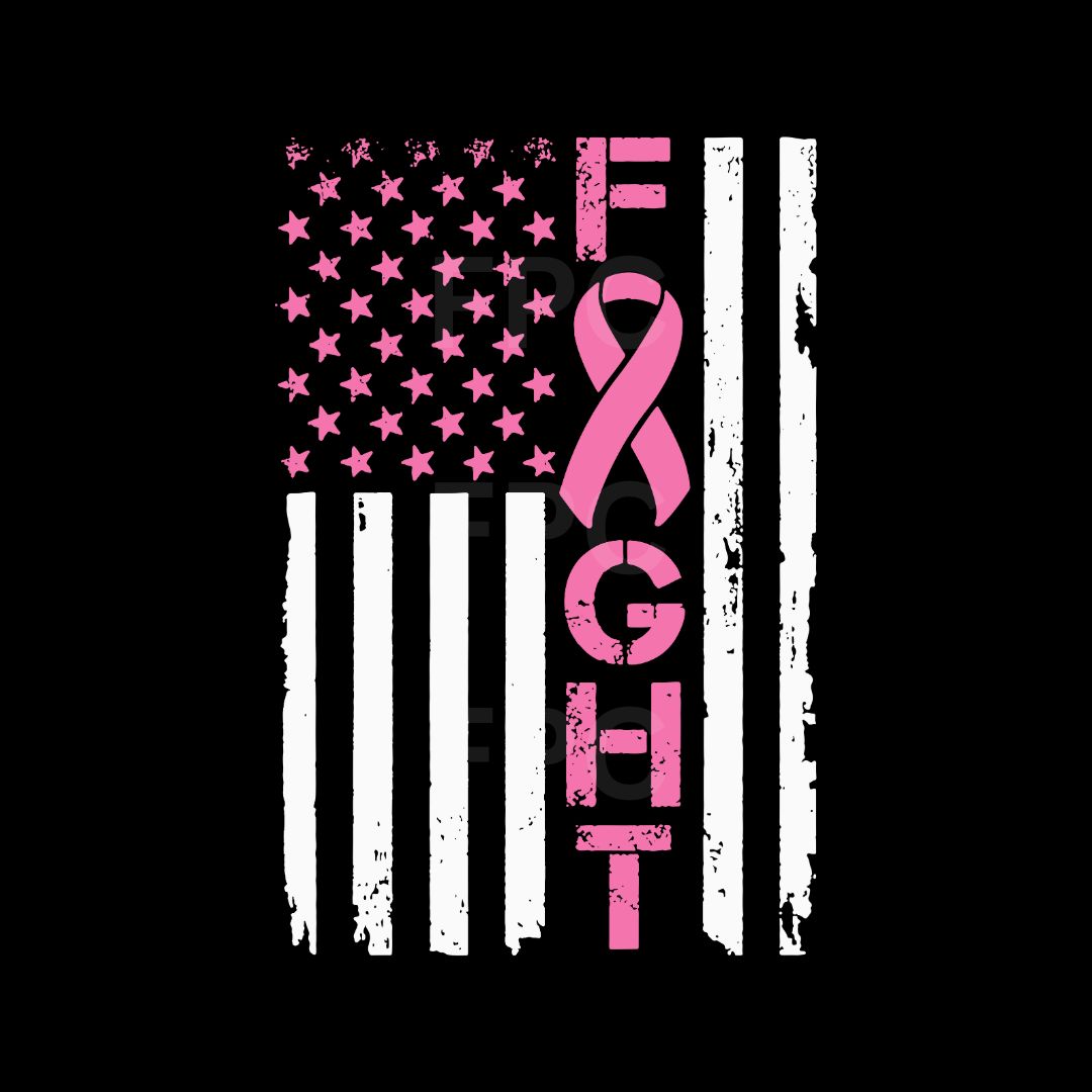 Fight Breast Cancer Flag