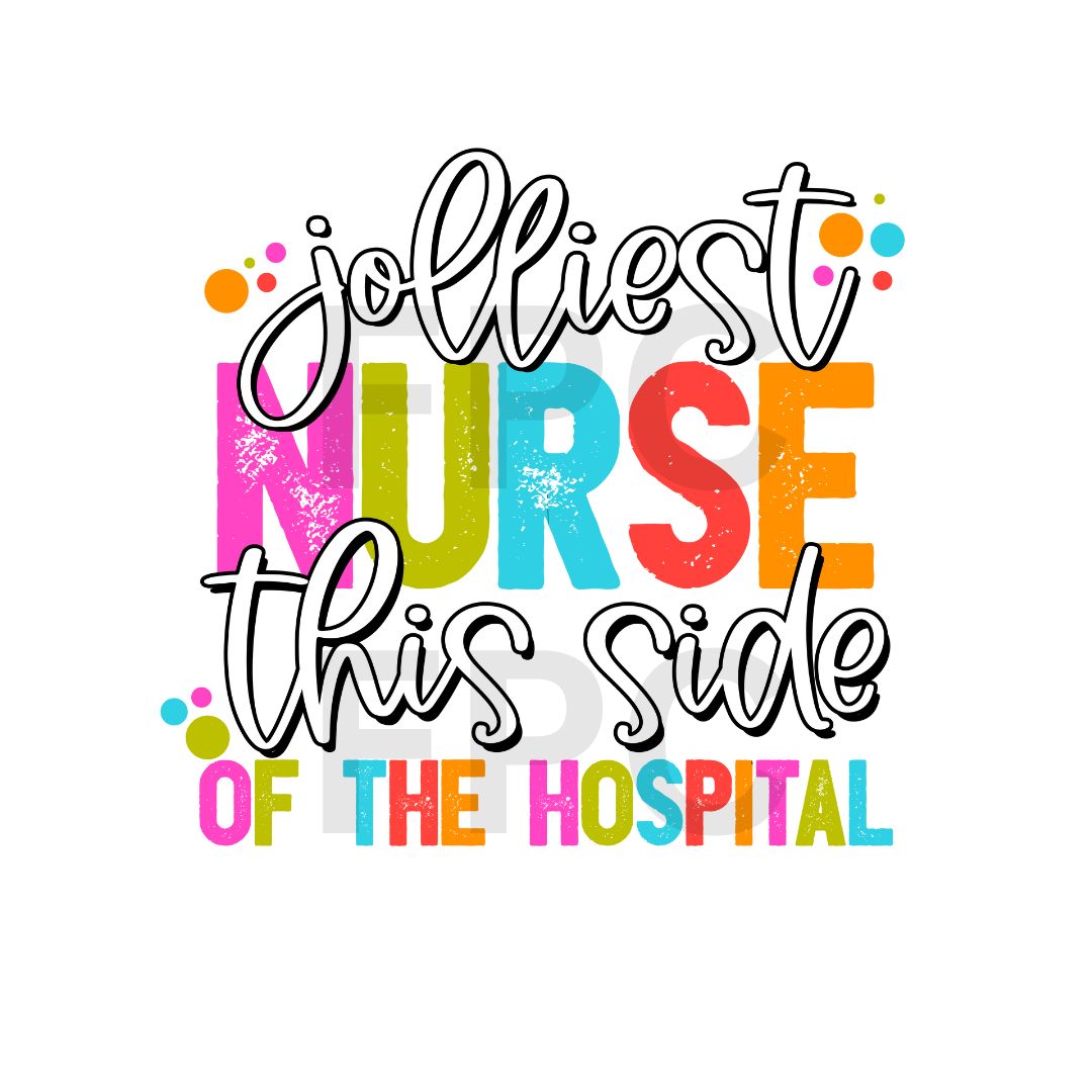 Jolliest Nurse This Side of the Hospital