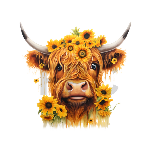 Sunflower Cow