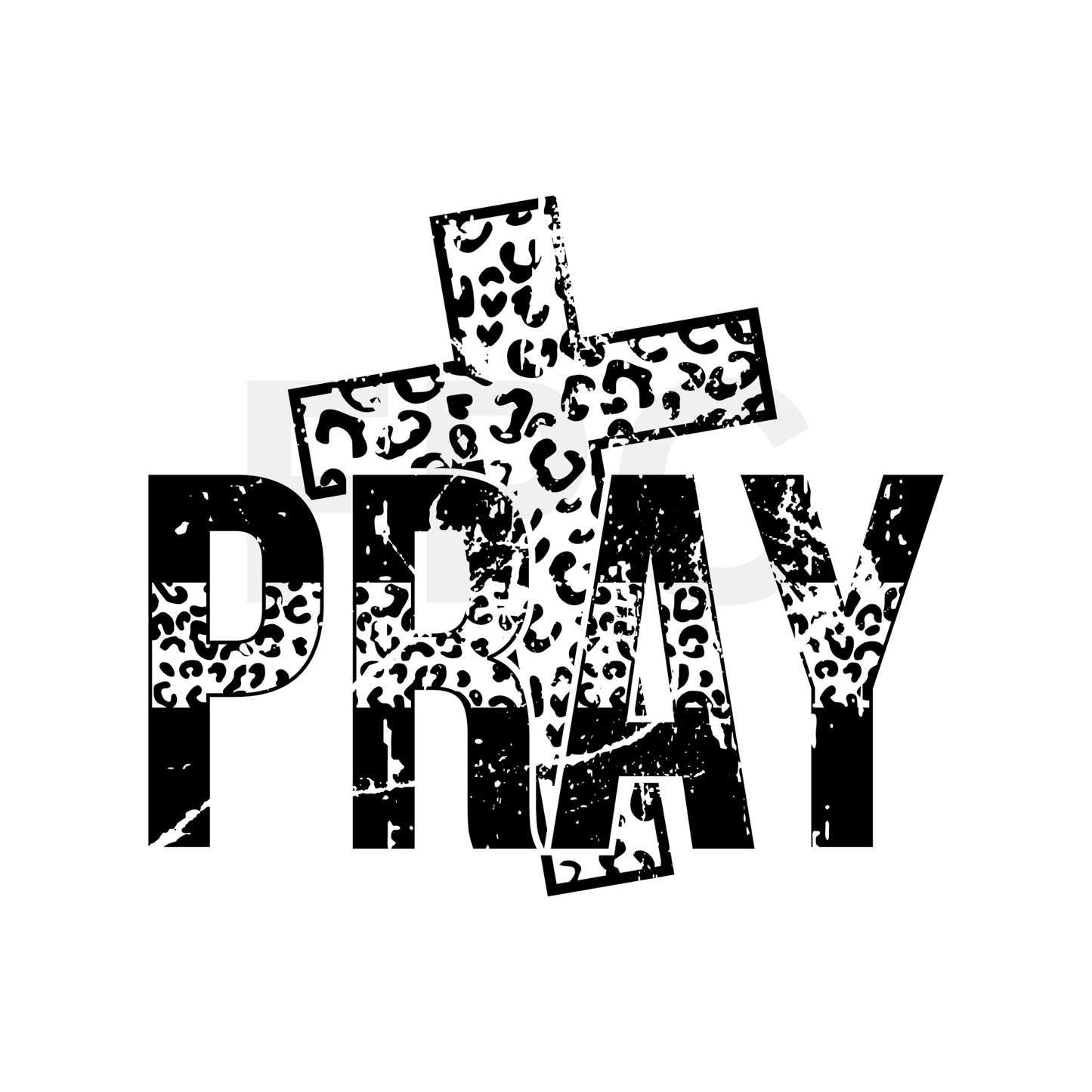 Pray Cheetah Cross