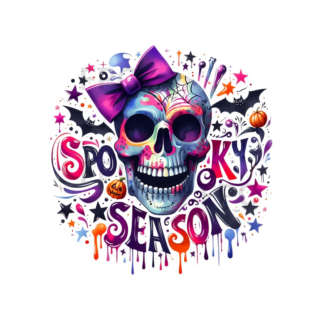 Spooky Season Sugar Skull