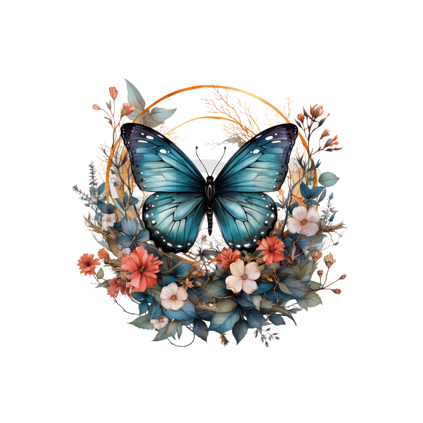 Butterfly Wreath