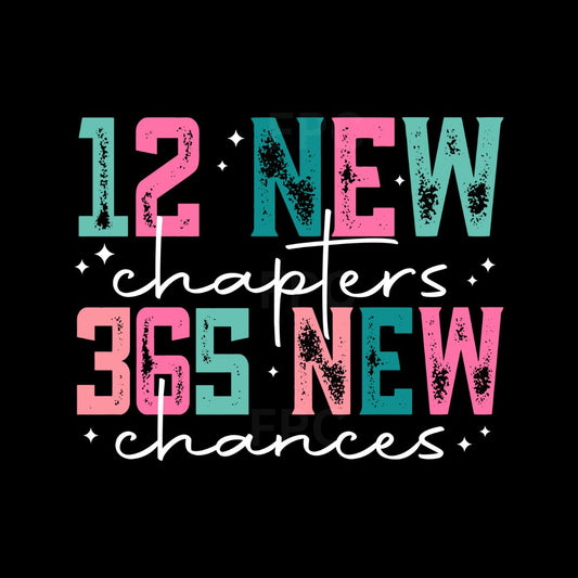 12 New Chapters 365 New Chances (White)