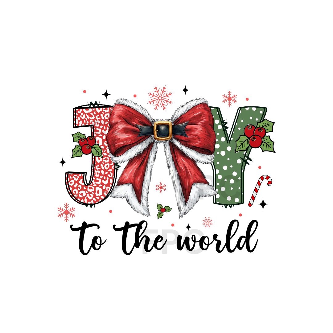 Joy To the World Bow