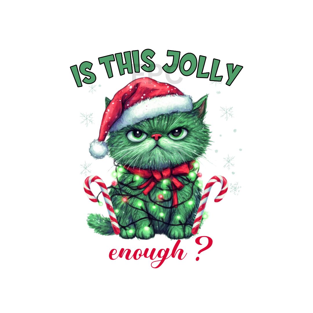 Is This Jolly Enough Green Cat