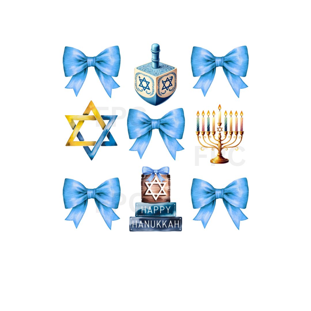 Hanukkah Bows