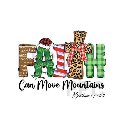 Christmas Faith Can Move Mountains