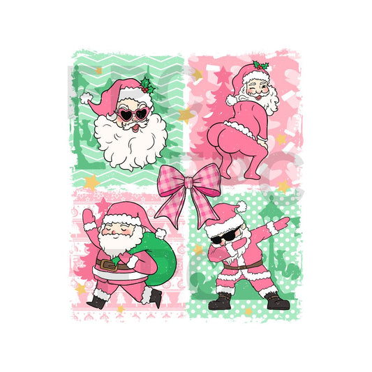 4 Funny Santas