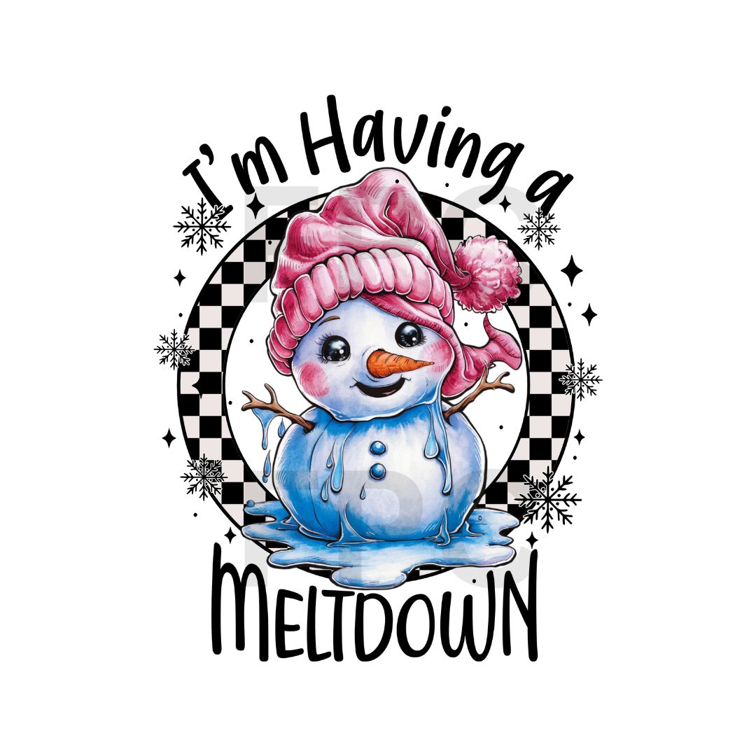 I'm Having a Meltdown Snowman