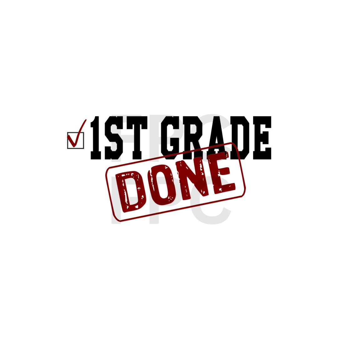 1st Grade Done